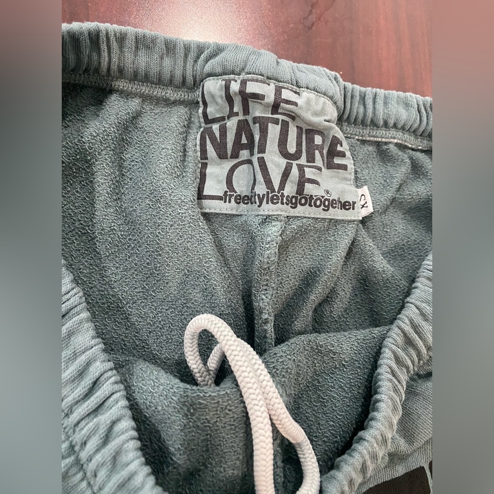 Freecity Cotton Logo Sweatpants New no tags - Picture 3 of 4
